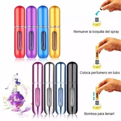Mini Perfumero Recargable 5 ml Atomizador - Imagen 7