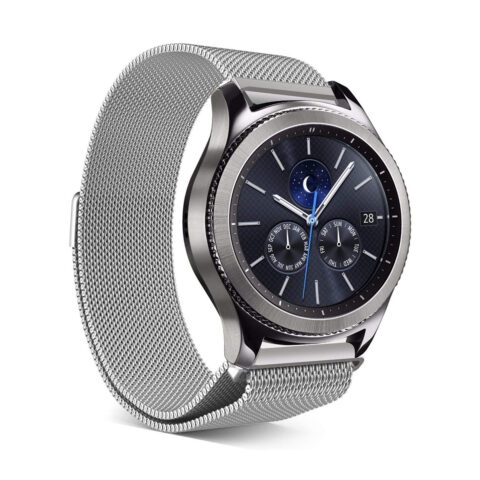 Malla Metalica Milanese Imantada Smartwatch De 20mm - Imagen 8