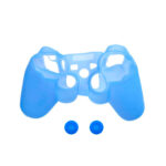funda de silicona antideslizante para joystick ps2 ps3 + 2 grips