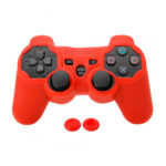 funda de silicona antideslizante para joystick ps2 ps3 + 2 grips