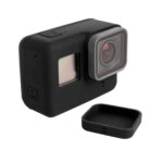 Funda Silicona Para Gopro Hero 5 6 7 Con Tapa Lente