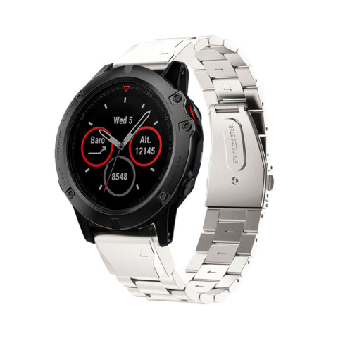 malla metalica metal garmin fenix 5x easy fit 26mm