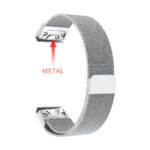 malla metalica milanese garmin fenix 5x easy fit 26mm