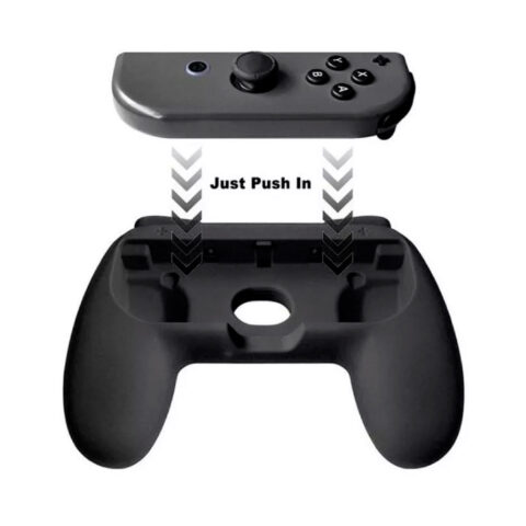 gamepad grip joy con adaptador soporte holder para control nintendo switch x2