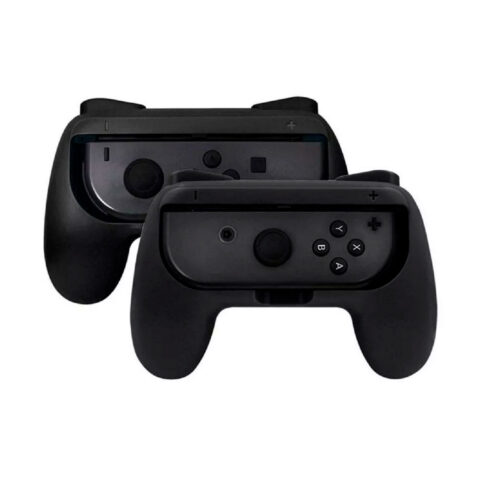 gamepad grip joy con adaptador soporte holder para control nintendo switch x2