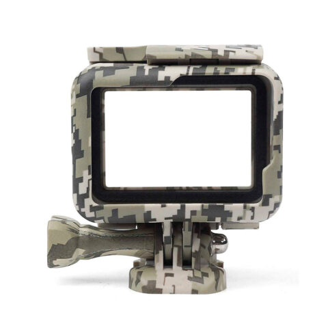 carcasa frame camuflado para gopro hero 5 6 7 go pro soporte