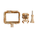 carcasa frame camuflado para gopro hero 5 6 7 go pro soporte