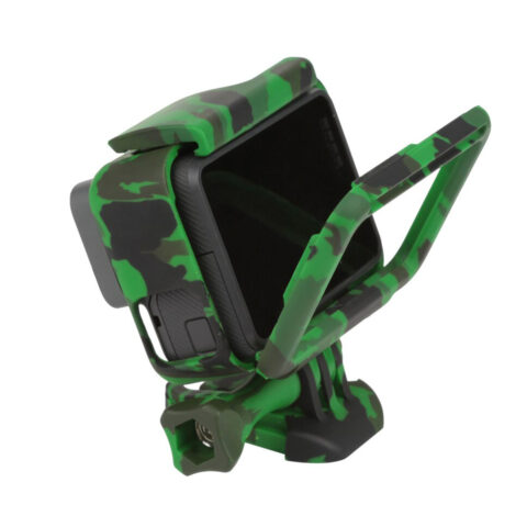 carcasa frame camuflado para gopro hero 5 6 7 go pro soporte