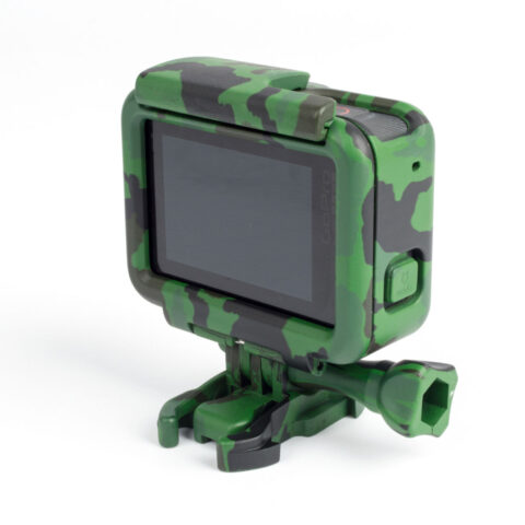 carcasa frame camuflado para gopro hero 5 6 7 go pro soporte
