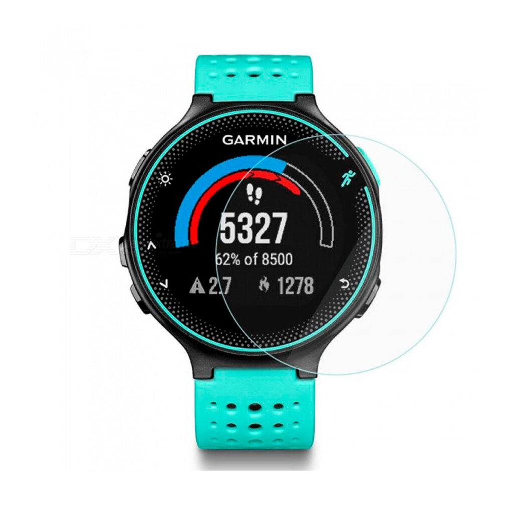 savvies 3 Pezzi Pellicola Protettiva Vetro per Garmin Fenix 7S Pro Solar (42 mm) 9H Protezione Schermo, Lamina di Vetro, Trasparente, Anti-Impronta