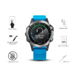 vidrio templado gorila glass para garmin quatix 5 (38mm)