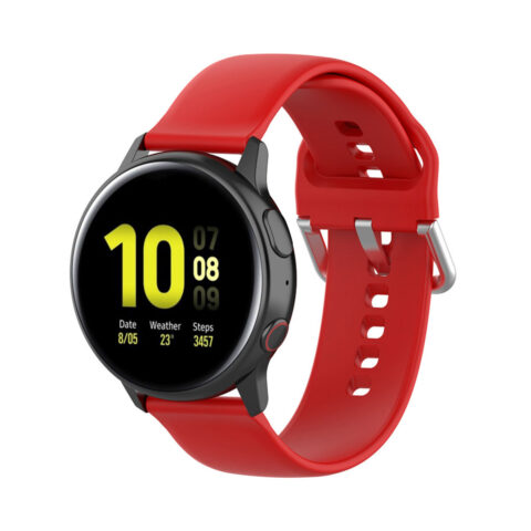 malla flexible silicona smartwatch reloj inteligente 22mm