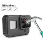 vidrio templado protector de pantallas lente p/ gopro hero 8