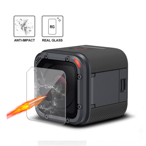 vidrio templado protector lente gopro session 4 / 5