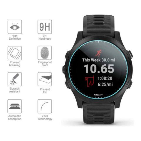 vidrio templado gorila glass para garmin forerunner 945