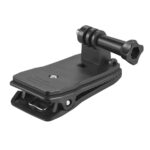 soporte clip pinza montaje 360 para gopro mochila gorra
