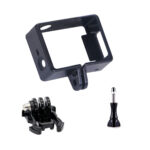 carcasa marco frame abierto para gopro hero 3 y 4 con base