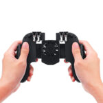 control holder soporte joystick para celular con ventilador