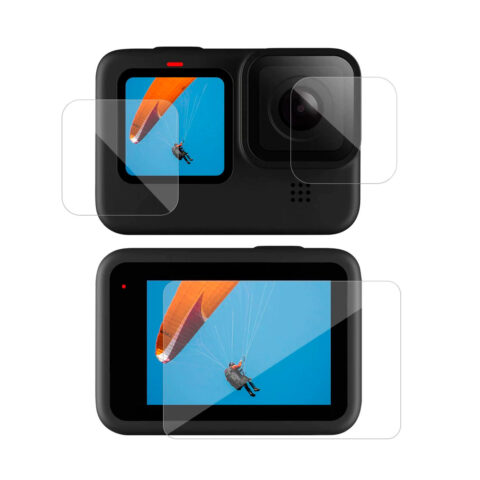 vidrio templado protector de pantallas lente para gopro hero 9