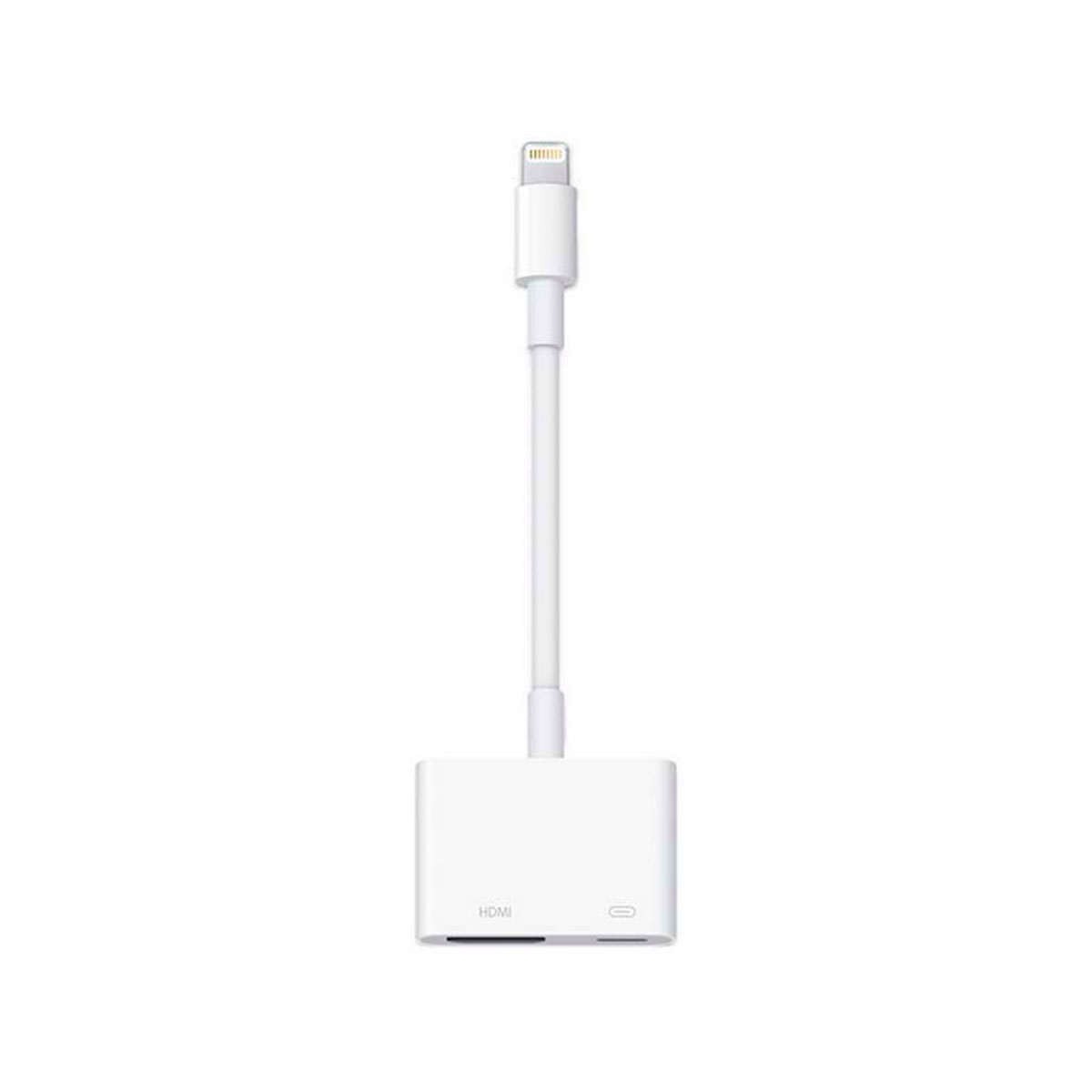 iphone-a-hdmi adaptador convertidor lightning iphone ipad av digital hdmi power