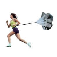 paracaidas de resistencia para entrenar velocidad