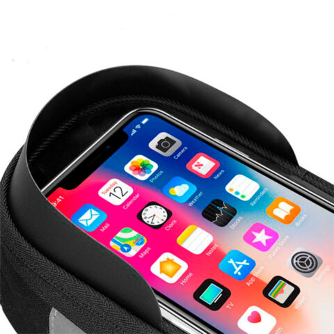 bolso porta celular de manubrio para bicicletas