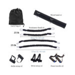 kit bandas elasticas entrenador de salto vertical fitness