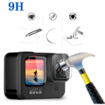 vidrio templado protector de pantallas lente para gopro hero 9