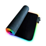 mouse pad gamer led rgb retroiluminado usb 800x300x4mm