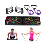 sistema para flexiones de brazo portable push up power press