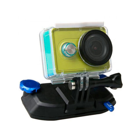 montaje hebilla clip de liberacion rapida para gopro mochila