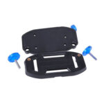 montaje hebilla clip de liberacion rapida para gopro mochila