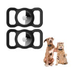 funda de silicona para correa perro compatible airtag