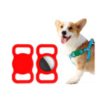 funda de silicona para correa perro compatible airtag