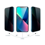 vidrio templado antiespia 2.5d para iphone 13 mini pro max