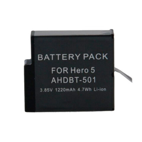 bateria gopro hero 5 ahdbt 501 black 6 7