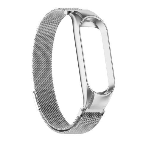 malla metalica milanese imantada para xiaomi mi band 5 6