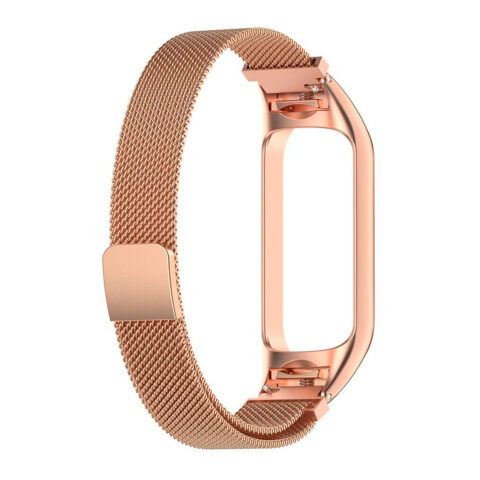 malla metalica milanese imantada para xiaomi mi band 5 6