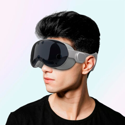 estuche de silicona impermeable para apple vision pro