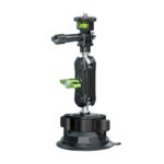 soporte con ventosa para cámara de acción celular rosca universal