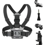 Arnes de Pecho para Celular Clip para Camara de Accion POV