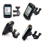 holder waterproof de bicicleta o moto para smartphone soporte en u