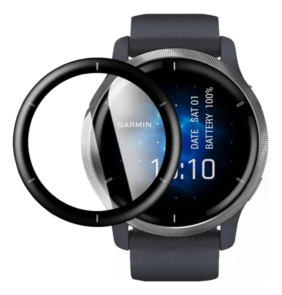 D_NQ_NP_2X_744958-MLA106671781555_022026-F Vidrio Templado Para Garmin Venu 3 Con Borde - Imagen 1