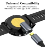 Adaptador Cargador Para Cable Usb C Para Reloj Garmin - Imagen 4