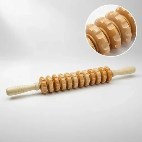 Palo Rodillo Stick Rolo Barra Masaje Masajeador Flexible - Imagen 5