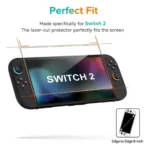 Vidrio Templado Protector Para Nintendo Switch 2 - Imagen 5
