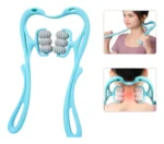 Masajeador De Columna Cervical De 6 Ruedas