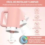 Juego Tapones Para Vasos Stanley Reutilizables Antiderrame - Imagen 2
