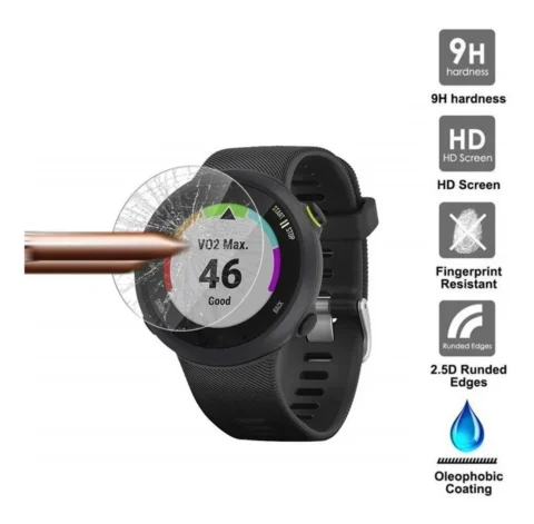 Vidrio Templado Gorila Glass Para Garmin Forerunner 55 - Imagen 6