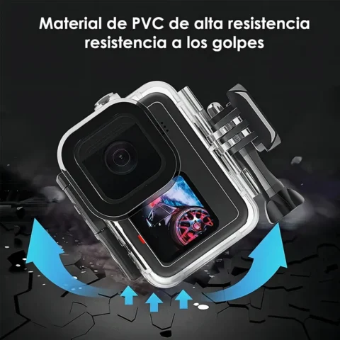 Carcasa Para Gopro Hero 13 Sumergible 60 mts - Imagen 7
